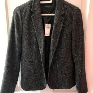 Banana republic tweed blazer